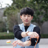 Unstoppable: Takada says he often practices yo-yo for five or six hours a day. | RYUSEI TAKAHASHI
