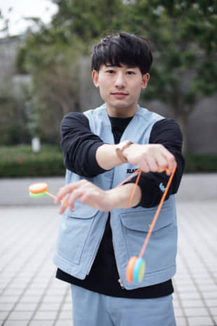 Unstoppable: Takada says he often practices yo-yo for five or six hours a day. | RYUSEI TAKAHASHI