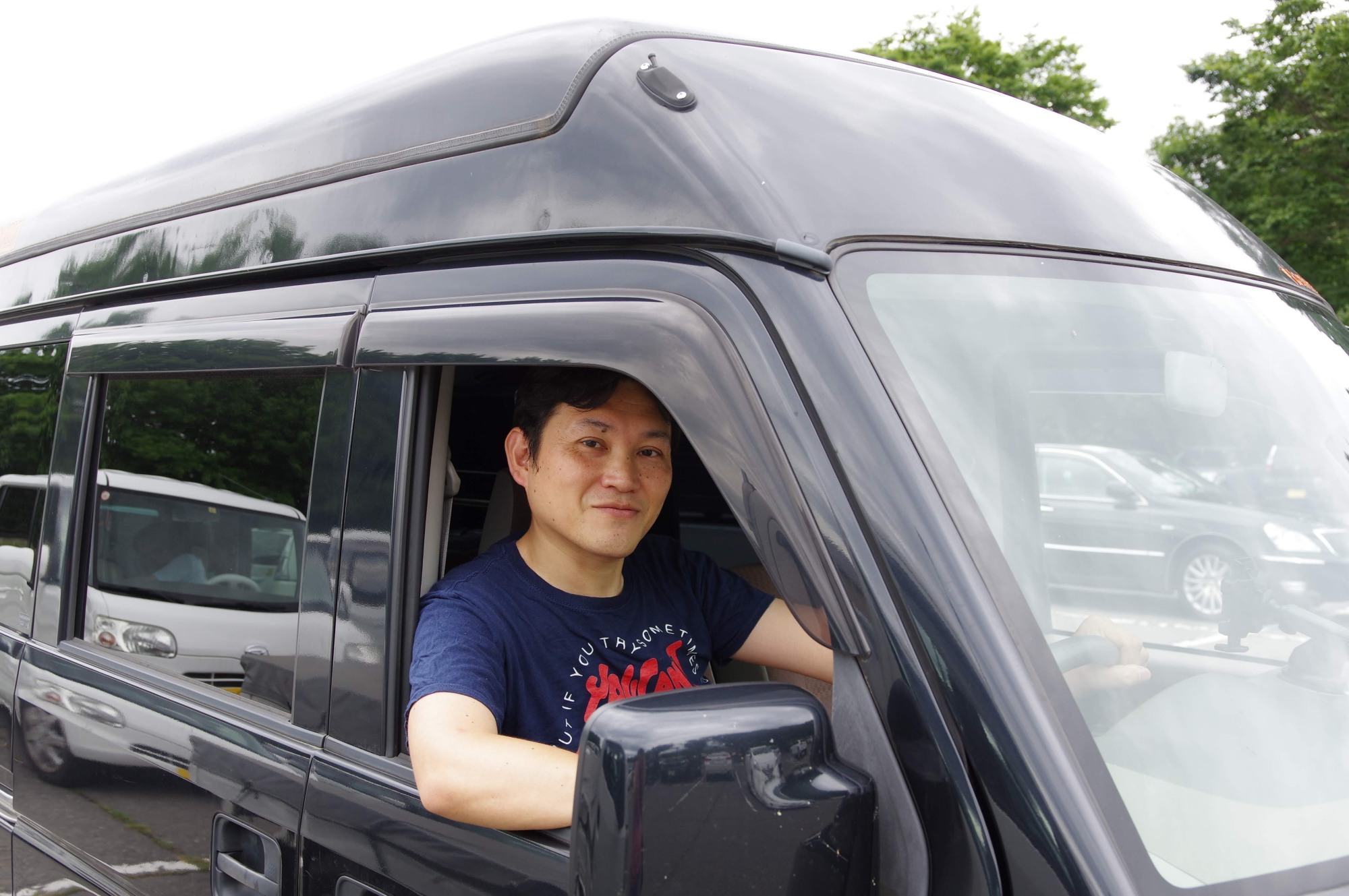 Yukikatsu Moriya has visited 1,098 roadside stations in his campervan. | COURTESY OF YUKIKATSU MORIYA