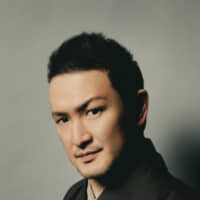 Kabuki actor Nakamura Shido II after an interview with The Japan Times in January. | MARTIN HOLTKAMP