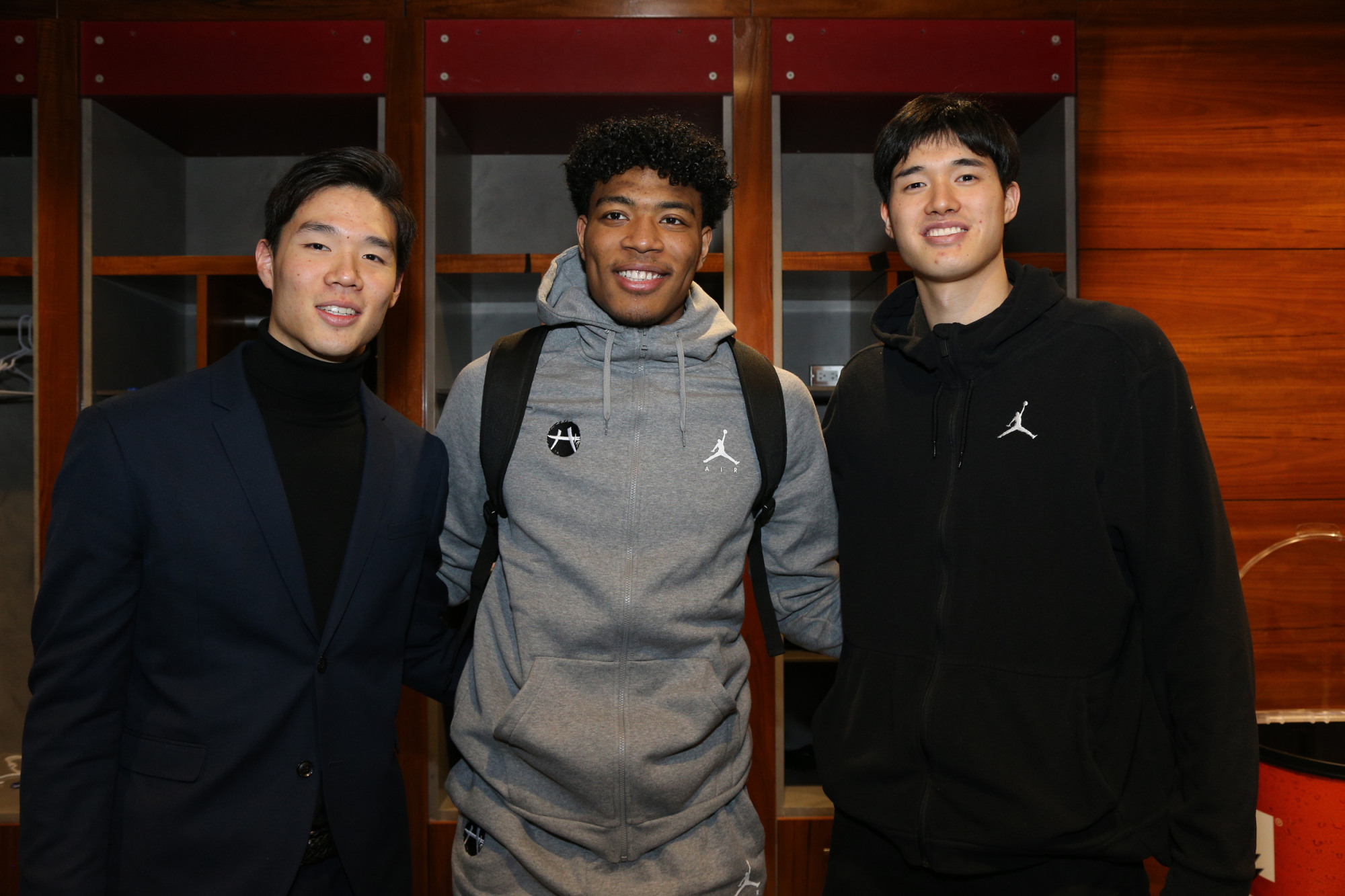 Throwback Rui Hachimura #8 Yuta Watanabe #12 Team Japan Basketball