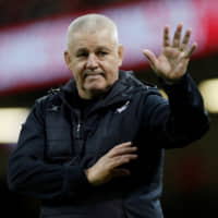 Warren Gatland is seen in a November 2019 file photo. | REUTERS