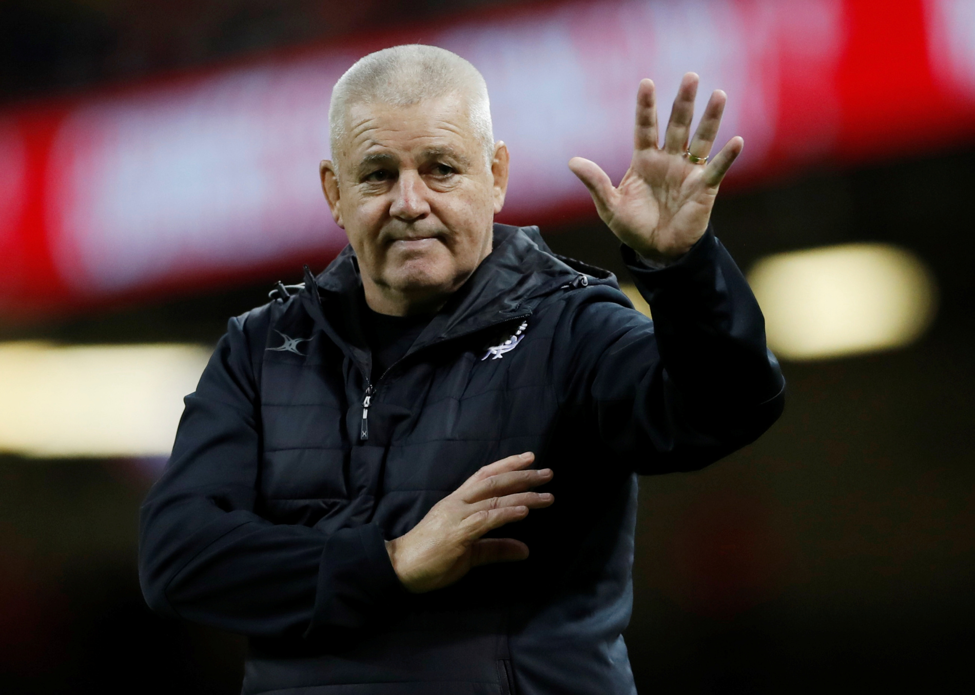 Warren Gatland is seen in a November 2019 file photo. | REUTERS