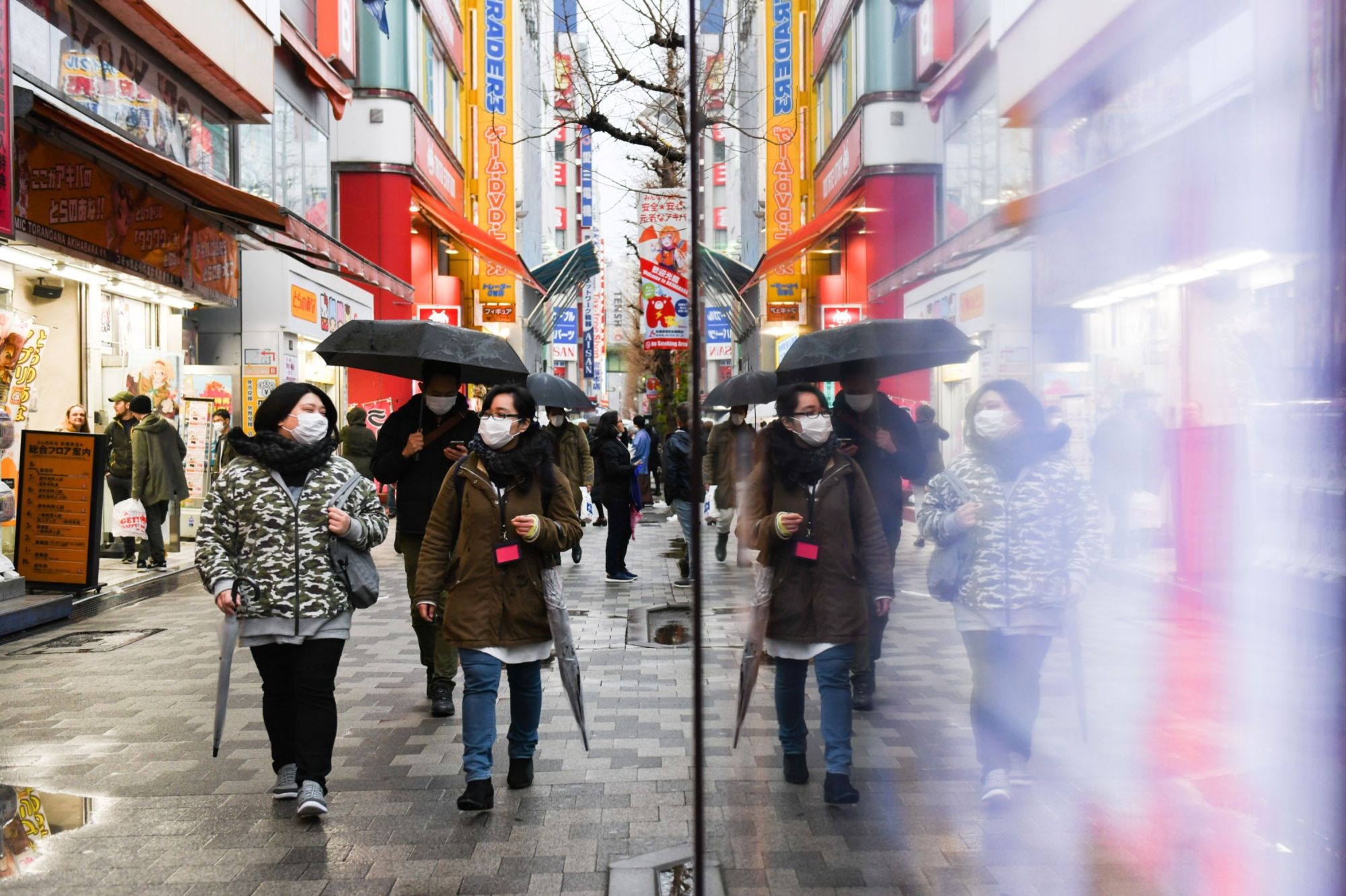 Japan's gross domestic product shrank an annualized 7.1 percent during the October-December quarter as consumers slashed spending. | BLOOMBERG