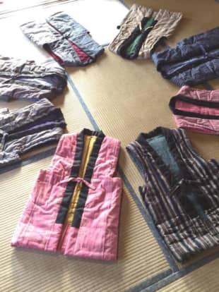 Vests made by Tsukuba Sanroku Wata-bu (Cotton group at the foot of Mount Tsukuba) | TSUKUBA GREEN TOURISM ASSOCIATION 
