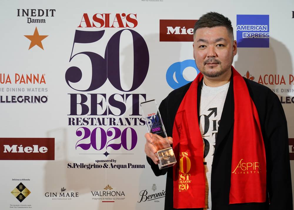 Head chef: Yusuke Takada of La Cime in Osaka won this year's Chefs’ Choice Award. | CHRISTOPHER JUE 