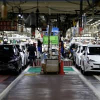 Automakers are reducing production sharply in the face of the coronavirus pandemic. | REUTERS