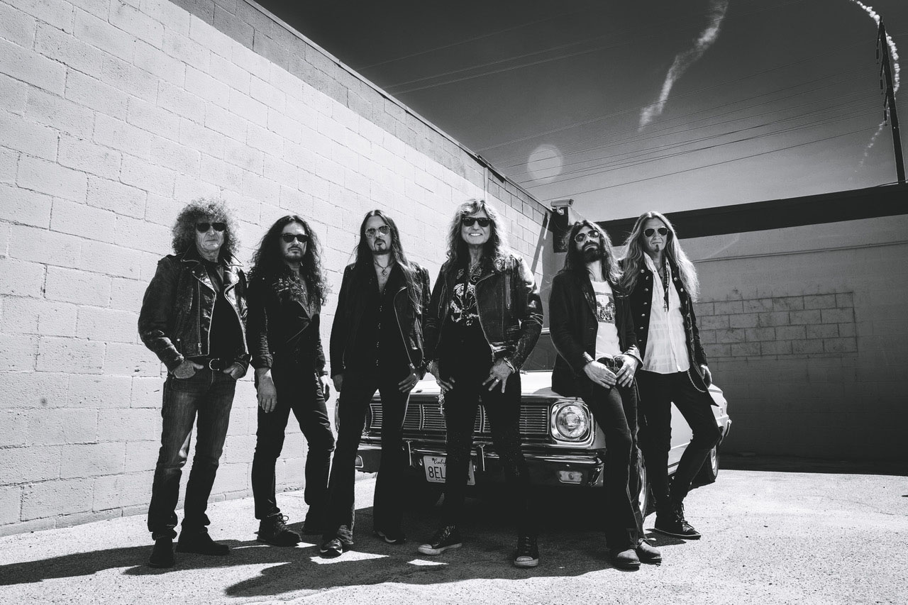 Aiming high: David Coverdale (third from right) feels Whitesnake has risen above the hair metal category it is often placed in. | KATARINA BENDOVA