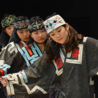 Visitors can see a traditional Ainu dance at the Upopoy National Ainu Museum and Park, which will open in Hokkaido in April. | COURTESY OF THE FOUNDATION FOR AINU CULTURE