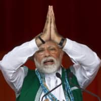 Indian Prime Minister Narendra Modi on Sunday apologized to the country’s public for imposing the ongoing world\'s largest lockdown for three weeks, calling it harsh but \"needed to win” the battle against coronavirus pandemic.  | AP