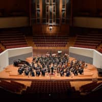 Absent audience: On March 8, Tokyo Symphony Orchestra began livestreaming its concerts, but is facing a loss of revenue due to the lack of physical ticket sales. | SATOSHI AOYAGI
