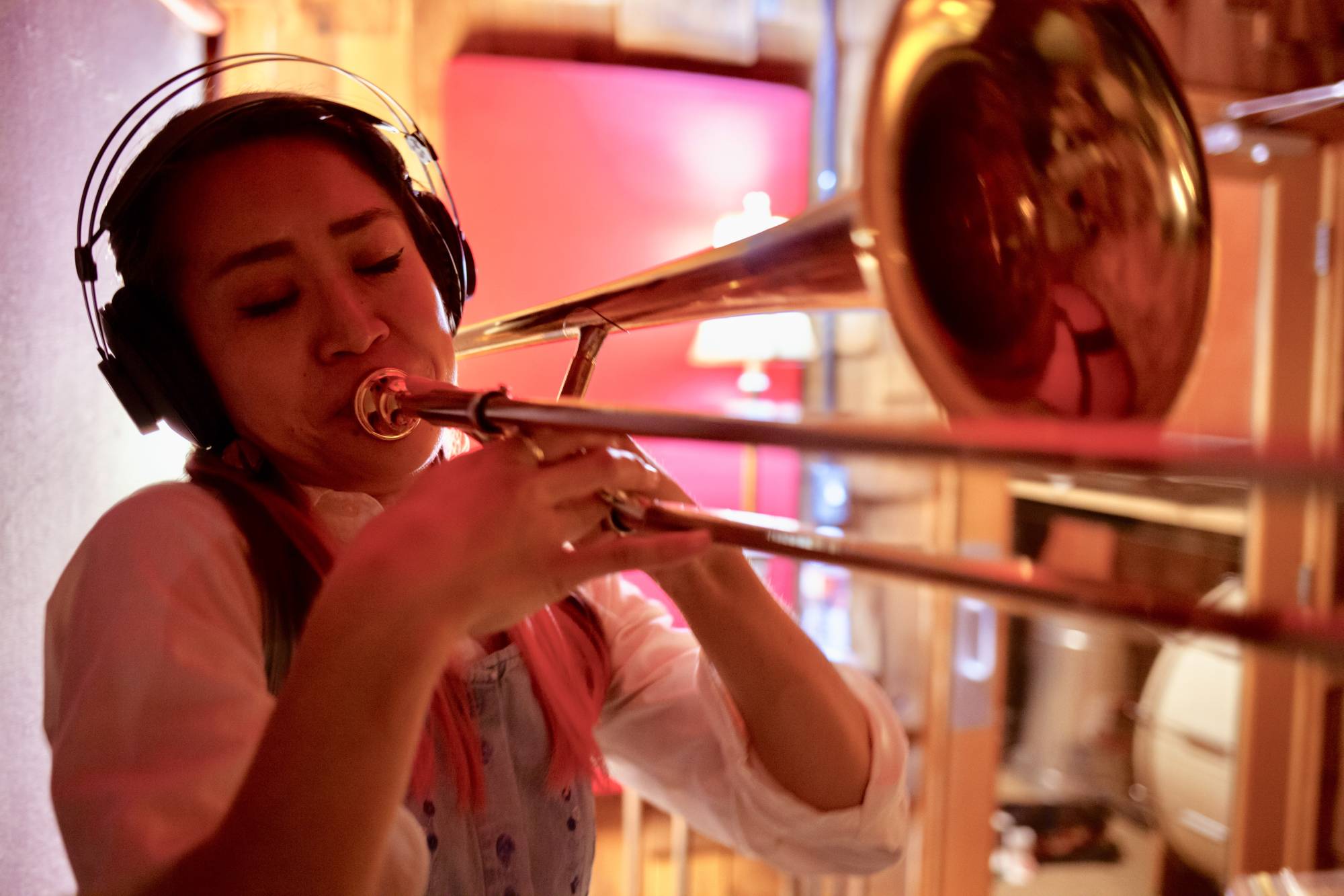 Working from home: A ban on live music in the city of New Orleans has driven some musicians, including Haruki Kikuchi, to seek other ways to reach their fans. | BOBBY BONSEY