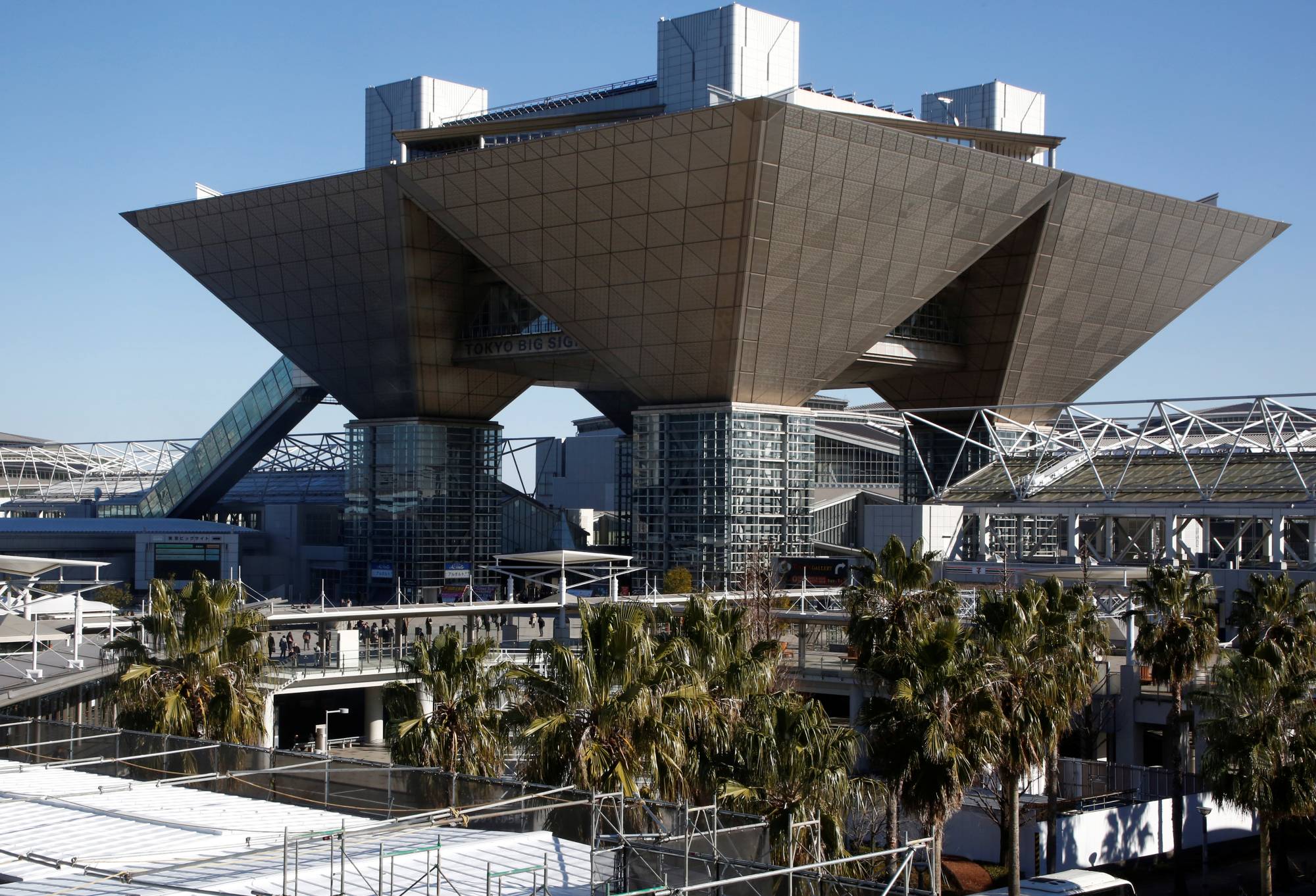 Tokyo Big Sight was supposed to be the main press and international broadcast center for the 2020 Tokyo Olympics. | REUTERS