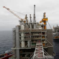 Equinor\'s Johan Sverdrup oilfield platforms in the North Sea off Norway | REUTERS
