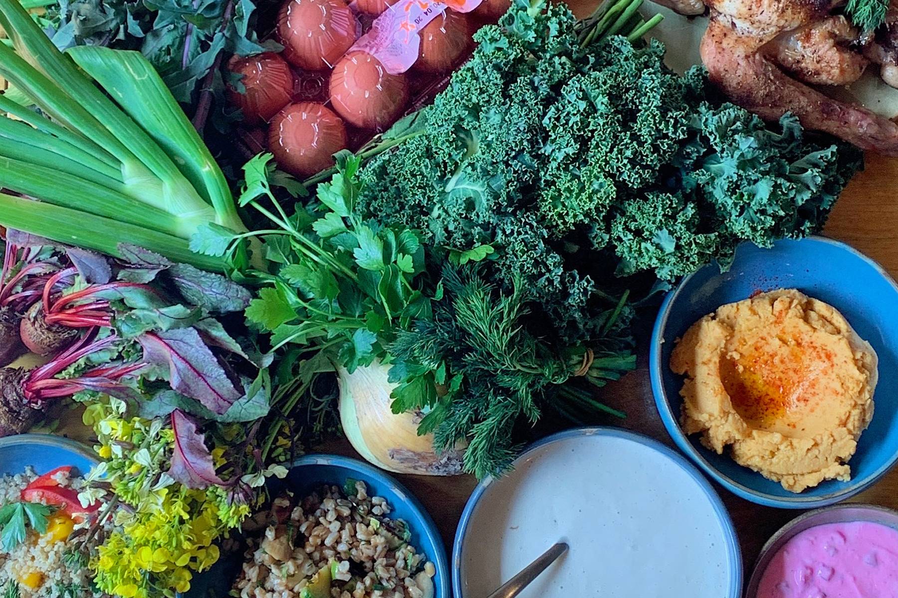 Farm to your table: Locale's grocery box connects consumers directly with the farmers that supply the restaurant. | COURTESY OF LOCALE 