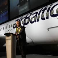 Air Baltic Corp. Martin Gauss says the airline is looking to grow once the COVID-19 outbreak calms down. | BLOOMBERG 