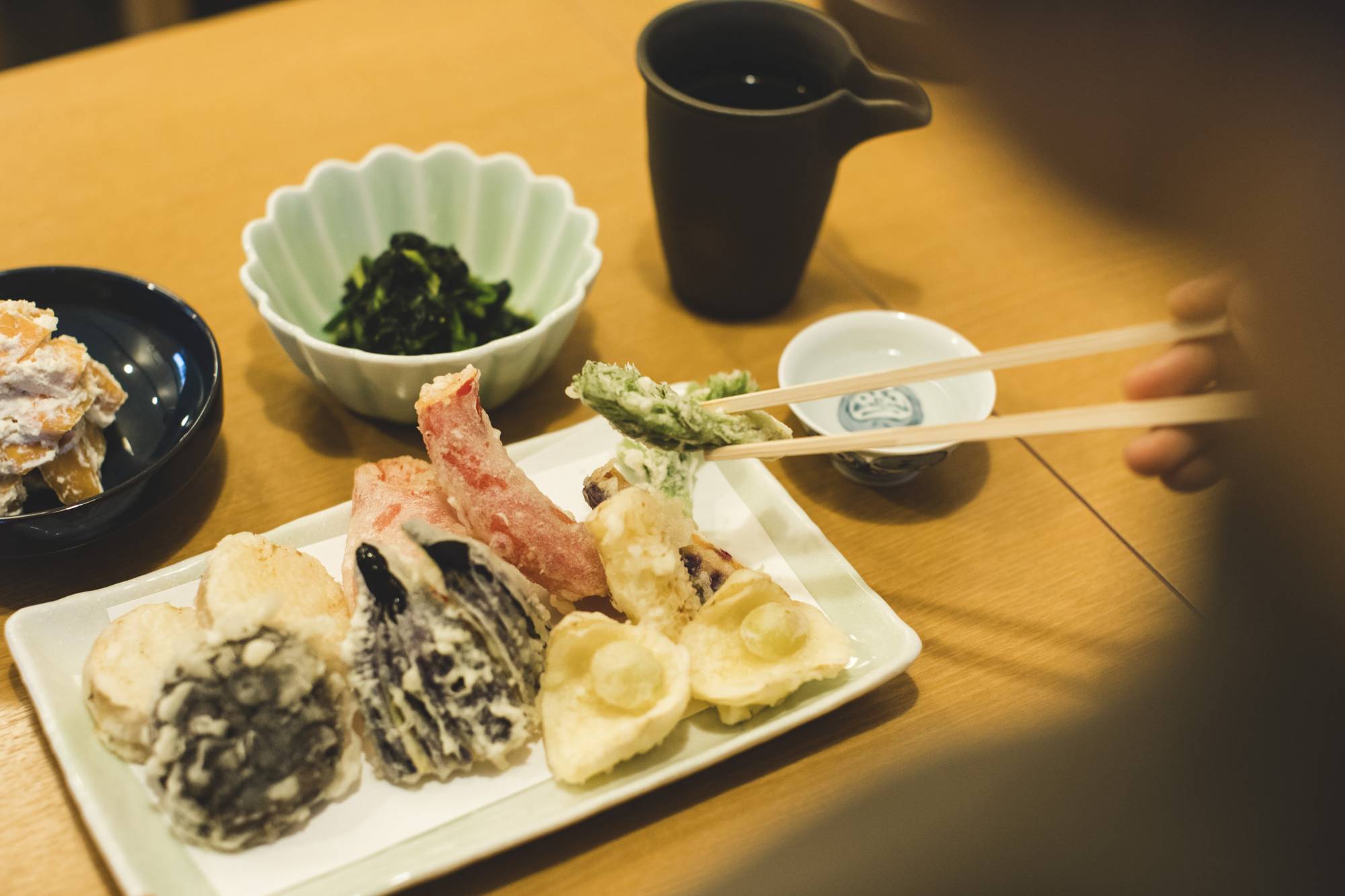 Selective seasoning: Brothers Manabu Watanabe and Yutaka Kitamura use four different salts to enhance the innate flavor profile of their vegetables and grains. | Waki Hamatsu 