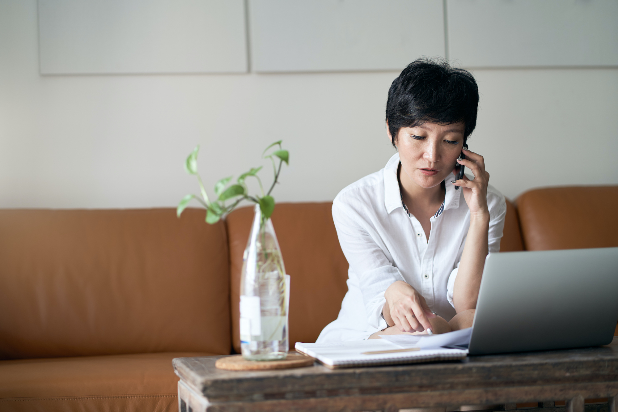 When the COVID-19 pandemic began to pick up speed, working from home emerged as a key measure to ensure employee safety and convey corporate social responsibility. | GETTY IMAGES