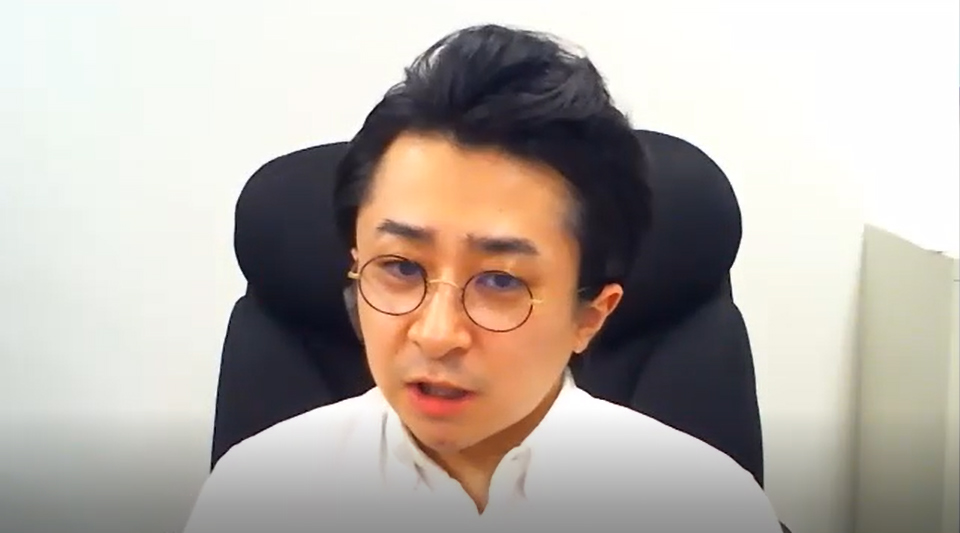 Toshiya Kakiuchi, founder and president of consultancy firm Mirairo Inc., speaks about the long-term effects of the pandemic on people with disabilities. | MAGDALENA OSUMI