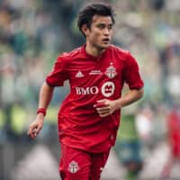 Midfielder Tsubasa Endoh scored the fastest goal in Toronto FC\'s history — 29 seconds — against Atlanta United FC in 2019. | COURTESY OF TSUBASA ENDOH