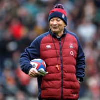 Rugby Union - England Training - Twickenham Stadium, London, Britain - February 14, 2020   England head coach Eddie Jones during training   Action Images via Reuters/Paul Childs | RUGBY UNION - ENGLAND TRAINING - TWICKENHAM STADIUM, LONDON, BRITAIN - FEBRUARY 14, 2020   ENGLAND HEAD COACH EDDIE JONES DURING TRAINING   ACTION IMAGES VIA REUTERS/PAUL CHILDS
ENGLAND TRAINING