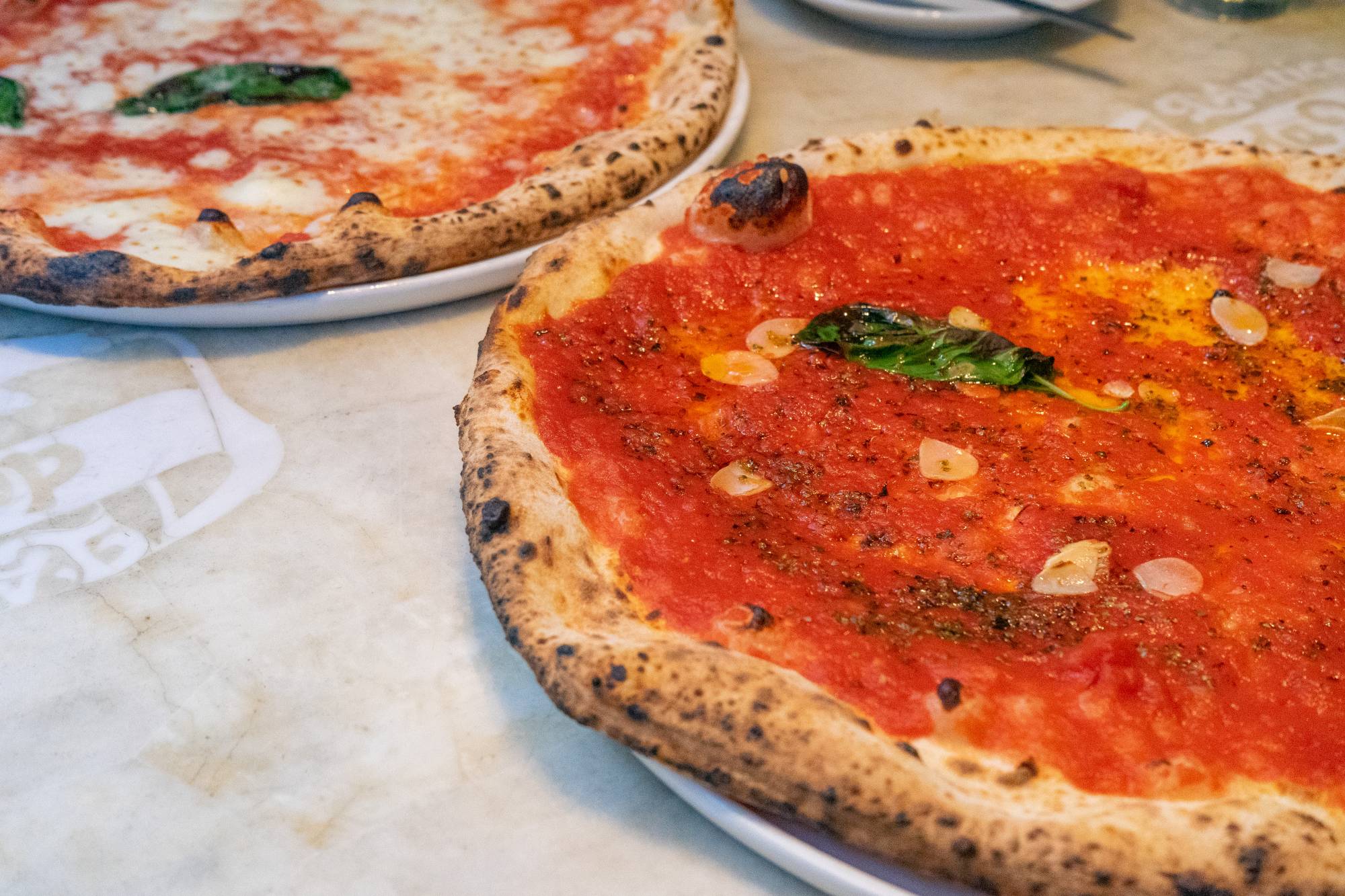 Red sauce: L'Antica Pizzeria da Michele Ebisu only offers two varieties of tomato-based pizza, margherita and marinara, but prioritizes high-quality ingredients. | OSCAR BOYD
