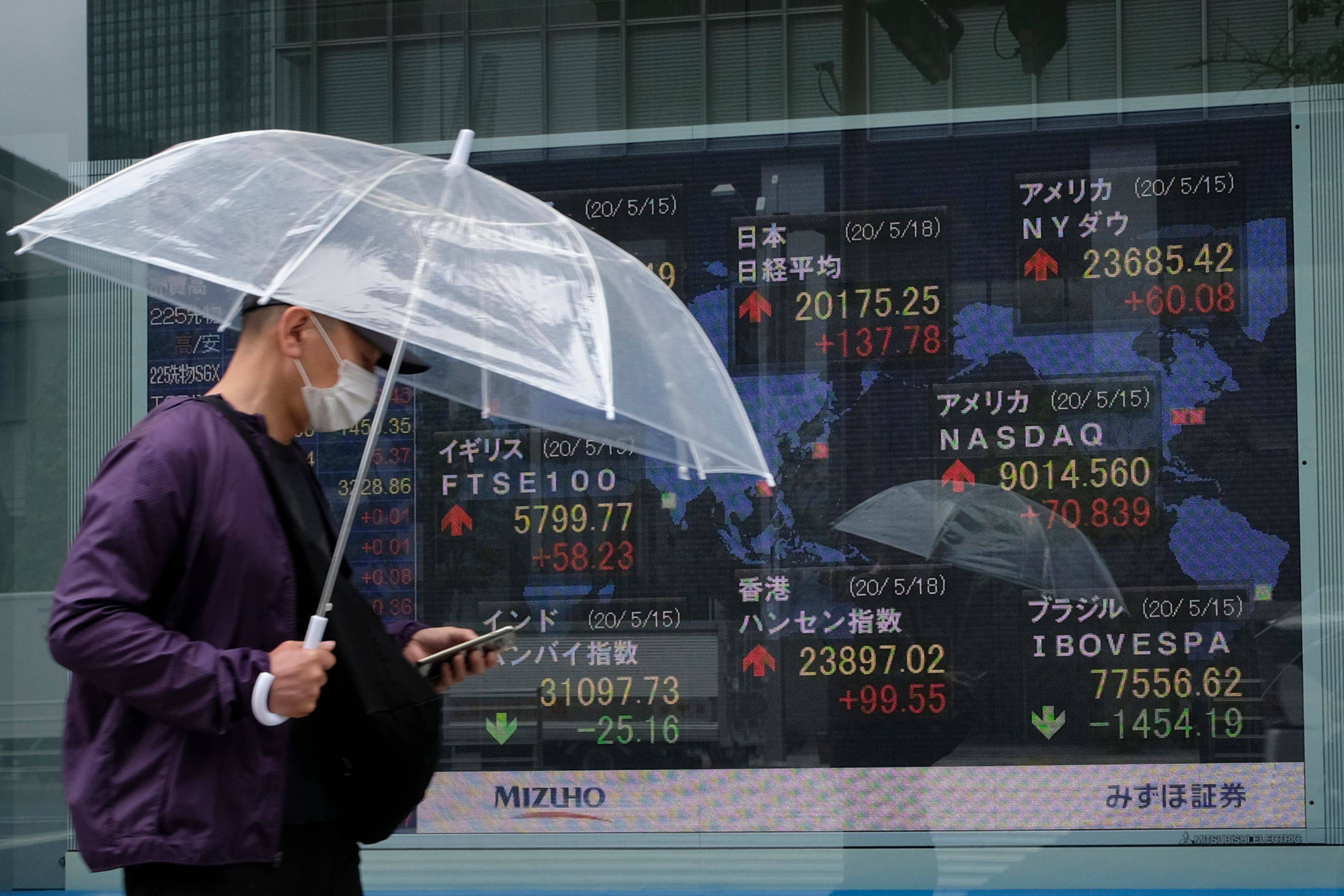 The COVID-19 pandemic has pushed the Japanese economy into its first recession since 2015. | AFP-JIJI