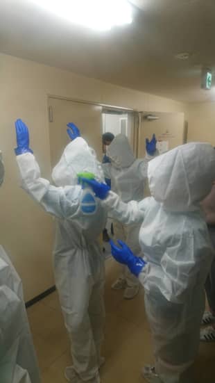 Virus Busters is a cleaning and disinfecting service that has proved popular since it was launched in early March. | COURTESY OF VIRUS BUSTERS 