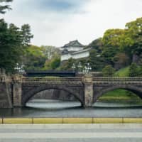 The Imperial Palace saw around 2.2 million visitors in 2019 and here, at one of the main viewing points for its keep, you can normally get your photo taken by a professional photographer who spends all day just doing that. He was gone, as were all the other visitors.  | OSCAR BOYD