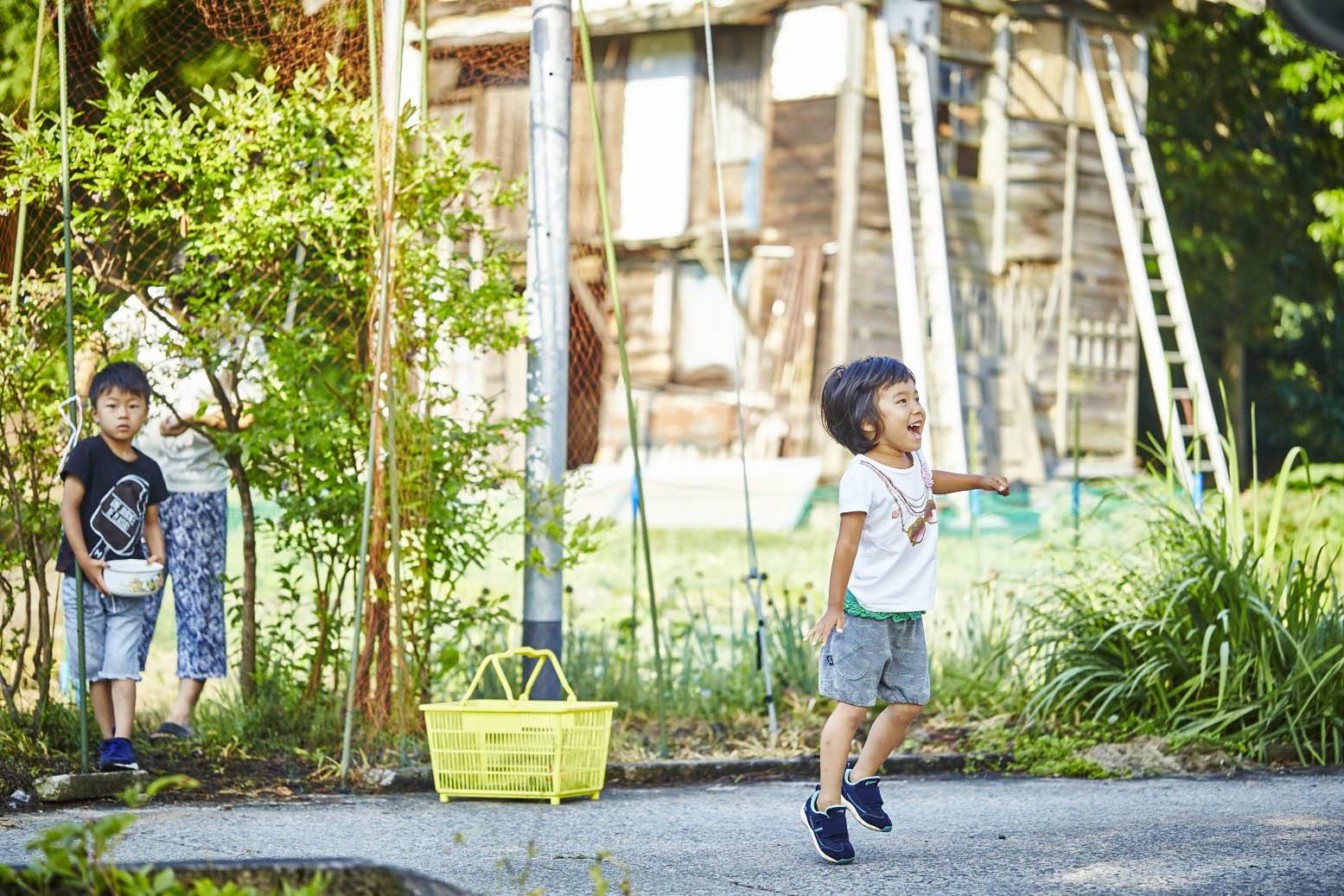 Room to play: Both local and city kids joyously run around the hills and fields enjoying the fresh air. | 