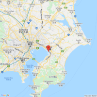 The epicenter of the earthquake that occurred on May 6 at 1:57 a.m. is located in Chiba Prefecture | GOOGLE MAPS