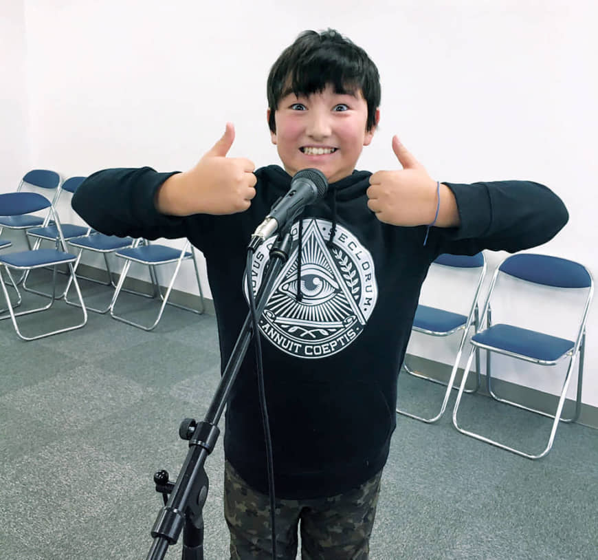 The Montessori School of Tokyo winner Noah Moon smiles for the camera. | THE MONTESSORI SCHOOL OF TOKYO