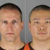 This combination of handout photos provided by the Hennepin County Jail shows (from left) ex-Minnesota police officers Derek Chauvin, Tou Thao, J. Alexander Kueng and Thomas Lane. | HENNEPIN COUNTY JAIL / VIA AFP-JIJI