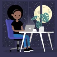 Midnight oil: The \"X-ta tokoro de\" structure can help when you\'re talking about overtime.  | GETTY IMAGES