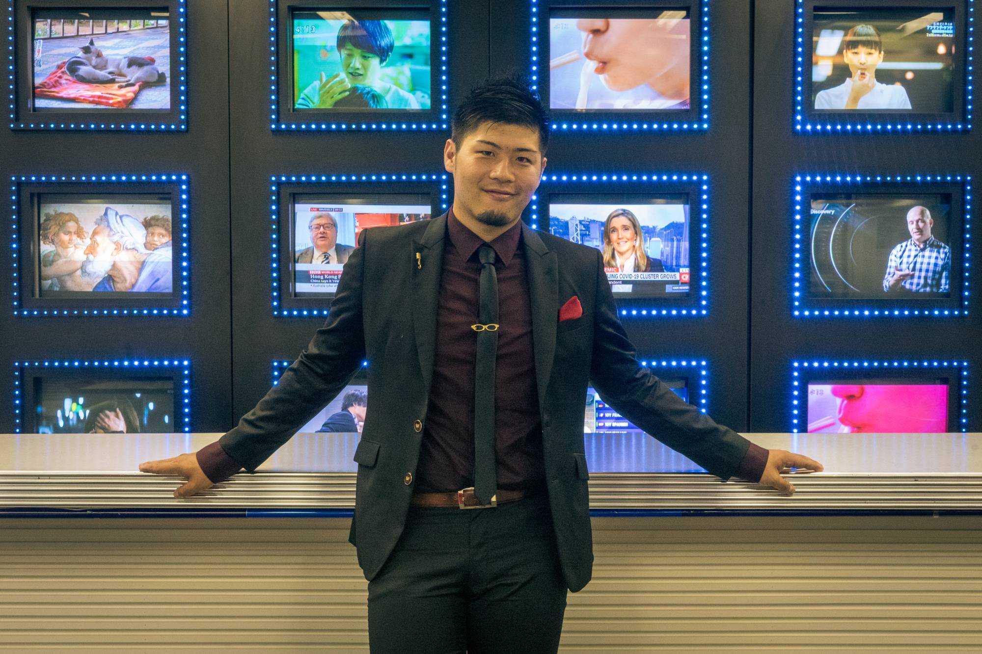 That’s show biz: Saku Yanagawa aspires to become the first-ever Japanese cast member of Saturday Night Live. | OSCAR BOYD