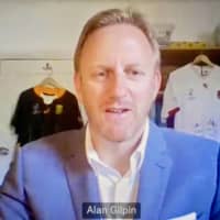 Alan Gilpin, director of the 2019 Rugby World Cup, said last year\'s tournament was a benefit to both Japan and World Rugby. | KAZ NAGATSUKA
