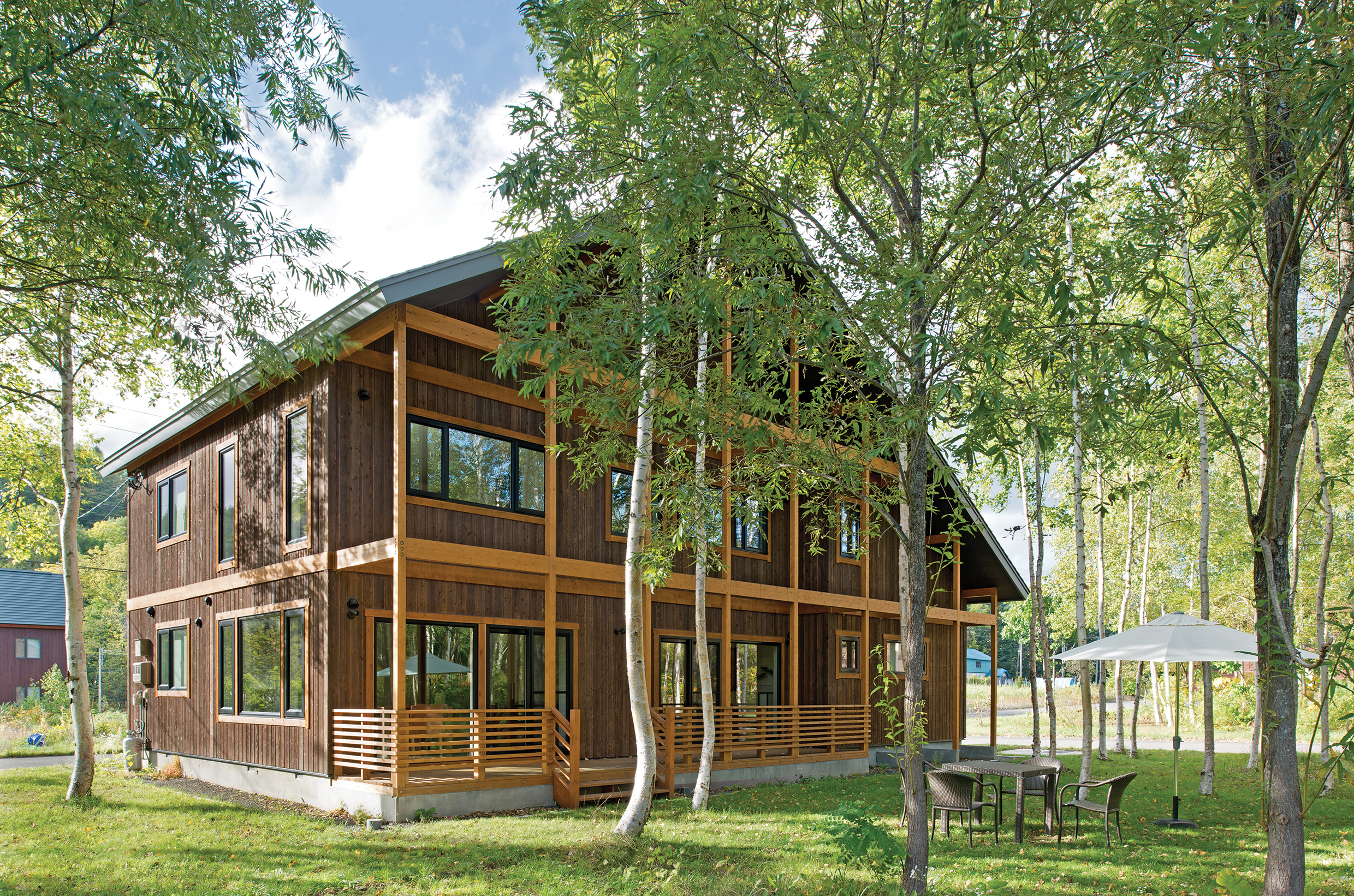 The Omono chalet of MnK Niseko's Country Resort.