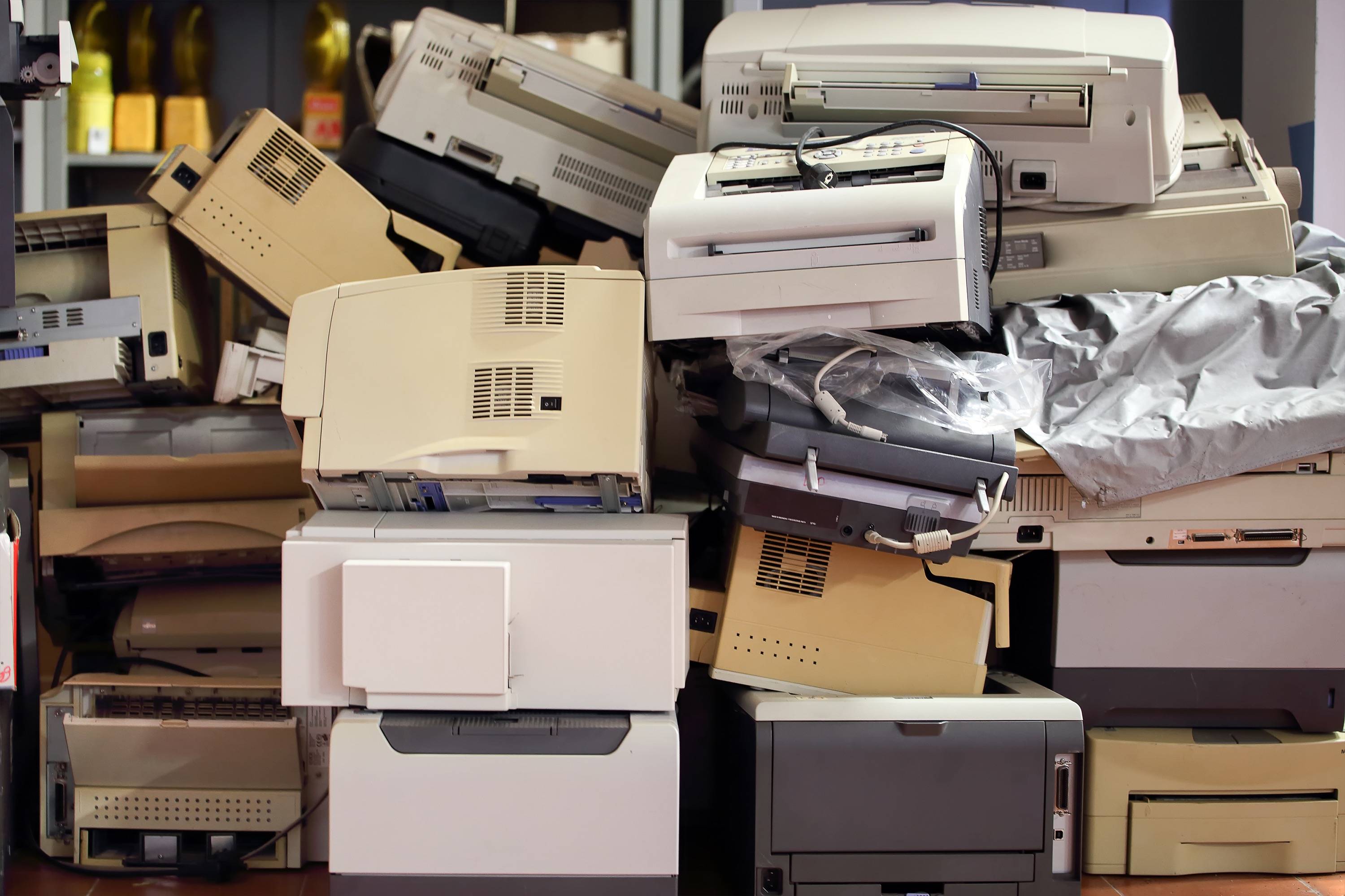 Without access to officer printer, many teleworkers have been resurrecting, or buying, home printers. | GETTY IMAGES