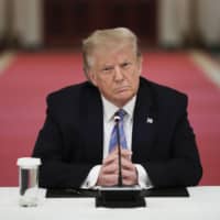 U.S. President Donald Trump has accused the World Health Organization of being a puppet for China during the coronavirus pandemic. | BLOOMBERG 