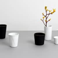Touching is believing: Each piece in Bunzan’s Ceramic Mimic Fabric pottery collection looks like it’s been made with cloth.