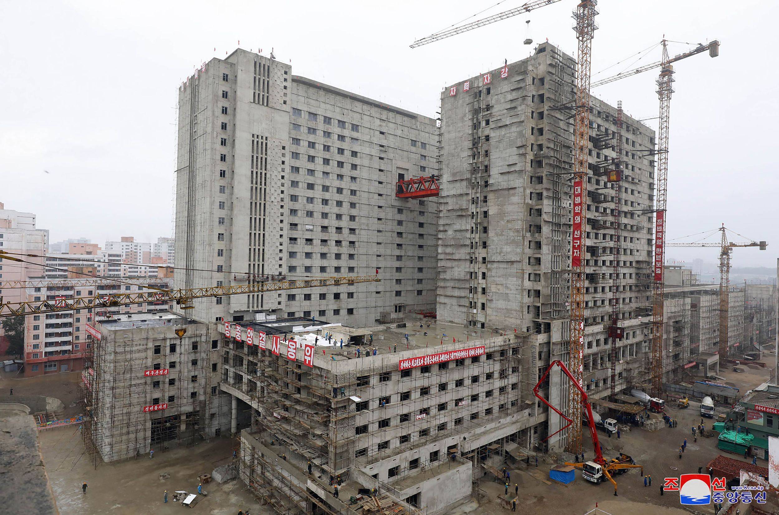 Kim Jong Un’s unfinished hospital shows North Korea sanctions are