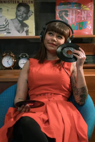 Vinyl vibes: DJ Misty Fujii has spent her time in Japan throwing parties and helping to organize for Black Lives Matter Kansai. | AYANA WYSE