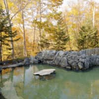 Ikoino Yuyado Iroha hot spring is one of many local spots where visitors can relax after a day of exploring. |  AFP-JIJI