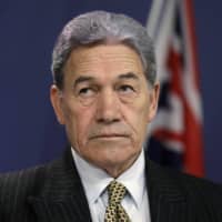 New Zealand Foreign Minister Winston Peters announced Tuesday that the country will follow the lead of its intelligence allies by suspending its extradition treaty with Hong Kong.  | AP