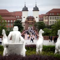 The Huawei Songshan Lake New Campus in Dongguan, in China\'s Guangdong province. China\'s ambitions to challenge U.S. tech dominance are now stymied by strains in relations between China and countries. | REUTERS
