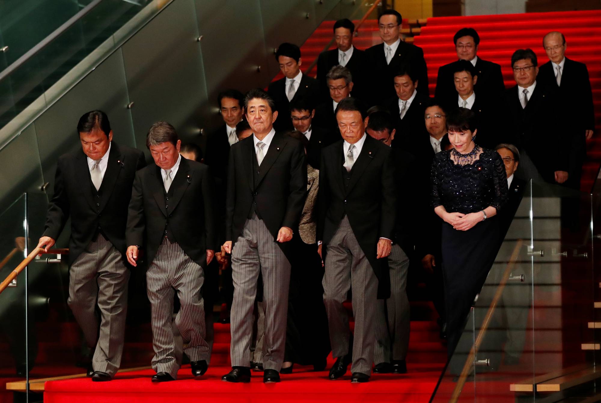 Men continue to dominate leadership roles in both government and the private sector. | REUTERS