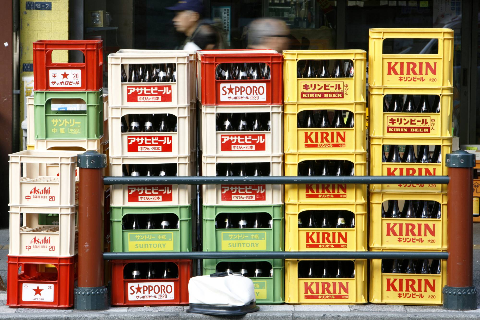Alcohol delivery services such as Kakuyasu have seen orders from bars and restaurants drop significantly in recent months, while household sales have soared. | REUTERS