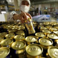 In terms of volume, Suntory sales fell 11 percent in the January-June period from a year earlier. | REUTERS