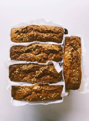 Baking for good: Justin Mackee bakes and delivers carrot and banana loaves across Tokyo’s 23 wards on his scooter, donating the profits to Second Harvest Japan. | COURTESY OF JUSTIN MACKEE