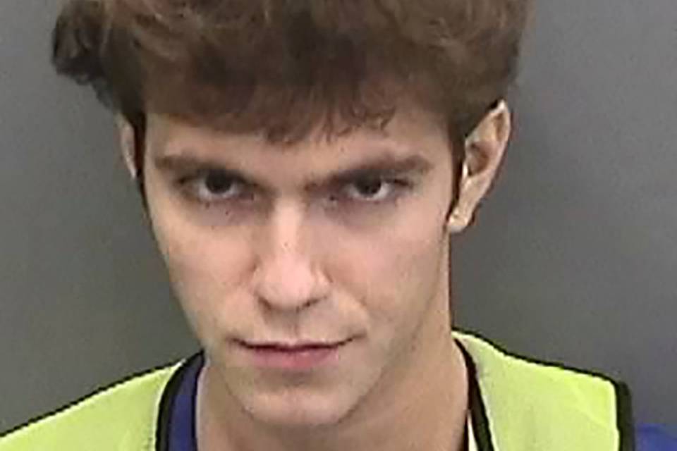 Graham Ivan Clark, 17, poses for a booking photo at Hillsborough County Jail in Tampa, Florida, on Friday. | Handout / via REUTERS